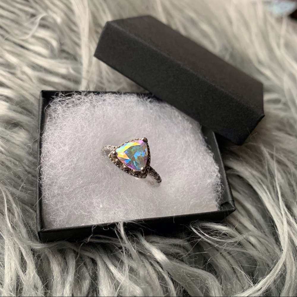 Charmed Aroma Aurora Borealis 925 Ring